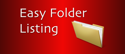 Easy Folder Listing