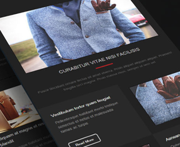 Darken template AcyMailing