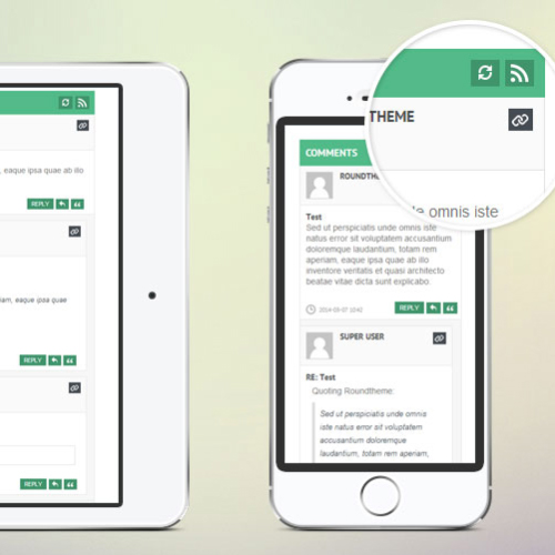 Jazure JComments template