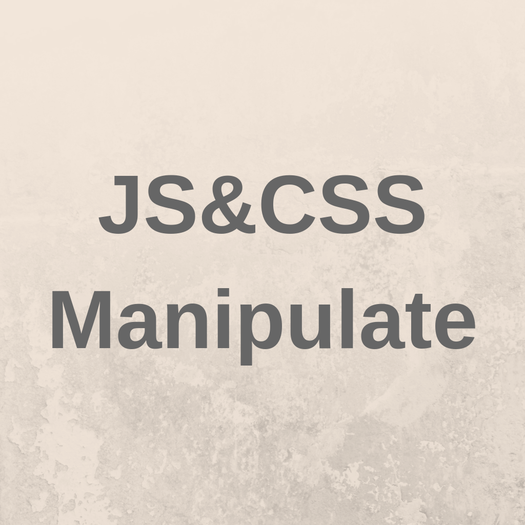 JsCssManipulate